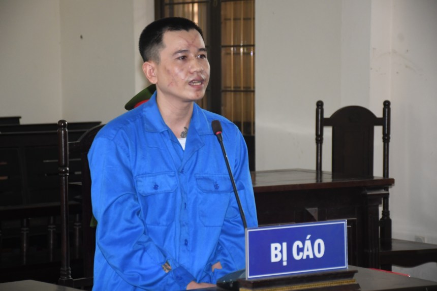 ​សកម្មជន​ខ្មែរ​ក្រោម លោក ថាច់ ង៉ា។ រូប៖ កាសែតនគរបាលវៀតណាម