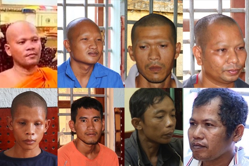 ព្រះសង្ឃ និងសកម្មជនខ្មែរក្រោម ចំនួន ៩អង្គ/នាក់ ត្រូវតុលាការវៀតណាមកាត់ទោសដាក់ពន្ធនាគារពី ២ ទៅ ៦ ឆ្នាំ ក្រោមបទចោទប្រកាន់ «កេងចំណេញលើសិទ្ធិសេរីភាព និងលទ្ធិប្រជាធិបតេយ្យ» និង «ការចាប់ឃាត់ខ្លួនមនុស្សដោយខុសច្បាប់»។ រូប៖ CAND.COM.VN ព្រះសង្ឃ និងសកម្មជនខ្មែរក្រោម ចំនួន ៩អង្គ/នាក់ ត្រូវតុលាការវៀតណាមកាត់ទោសដាក់ពន្ធនាគារពី ២ ទៅ ៦ ឆ្នាំ ក្រោមបទចោទប្រកាន់ «កេងចំណេញលើសិទ្ធិសេរីភាព និងលទ្ធិប្រជាធិបតេយ្យ» និង «ការចាប់ឃាត់ខ្លួនមនុស្សដោយខុសច្បាប់»។ រូប៖ CAND.COM.VN