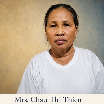 អ្នកស្រី ចូវ ធី ធៀន(Châu Thị Thiện) សកម្មជនខ្មែរកម្ពុជាក្រោម។ អ្នកស្រី ចូវ ធី ធៀន(Châu Thị Thiện) សកម្មជនខ្មែរកម្ពុជាក្រោម។
